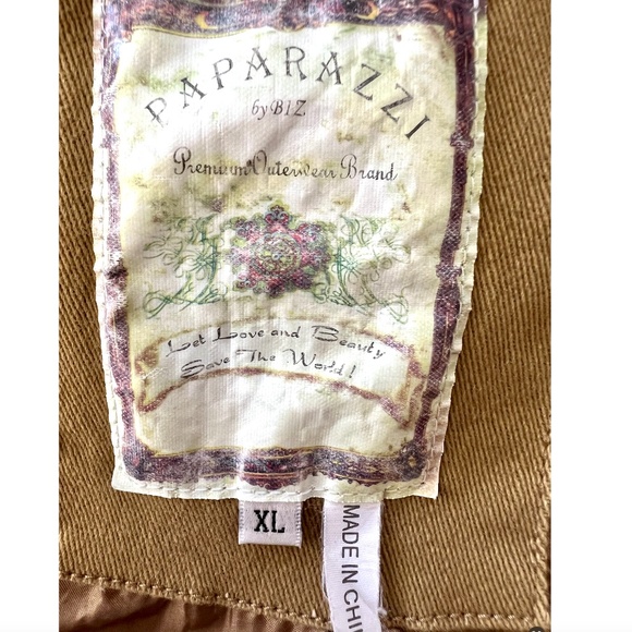 PAPARAZZI Embroidered Cotton Coat - XL - Picture 8 of 16